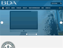 Tablet Screenshot of bdamerica.com